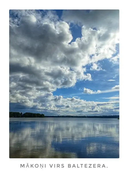 Mākoņi virs Baltezera.26.